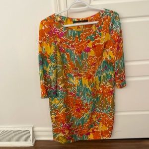 Zara silk summer dress size XS